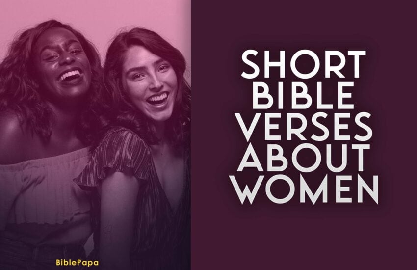 Short Bible Verses about women