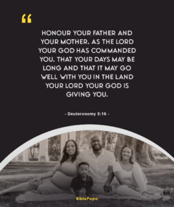 Deuteronomy 5:16 - Bible verse about mother's value 
