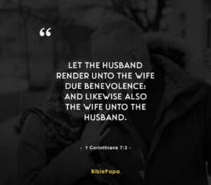 1 Corinthians 7:3 (Benevolence) - Bible verse about relationship with girlfriend