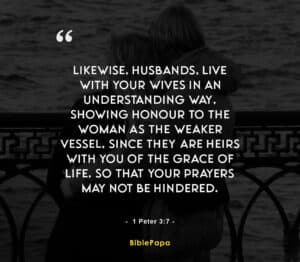 1 Peter 3:7 (Understanding) - Bible verse about relationship with girlfriend