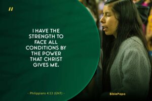 Philippians 4:13 - A scripture about daughters' birthdays 