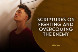 scriptures on fighting and overcoming the enemy