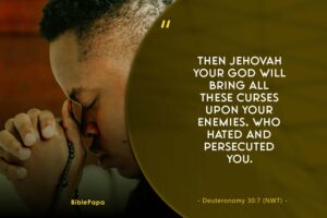 Deuteronomy 30:7 - The Bible's message on how to defeat your foe 