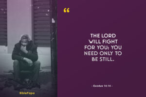 Exodus 14:14 - A Bible verse about waiting for the right man