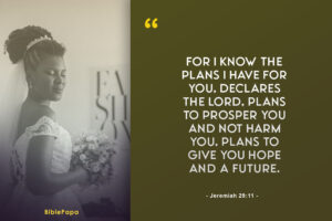 Jeremiah 29:11 - A Bible verse about waiting for the right man